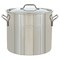 Bayou Classic Stainless Steel Grill Stockpot 20 qt 11.7 in. L X 11.7 in. W 1 pc 1420 - alternate 1